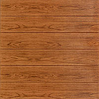 Al Стінова 3D-панель м'яка самоклейна декоративна 3д самоклейка 700x700x5мм Вільха дерево (089)