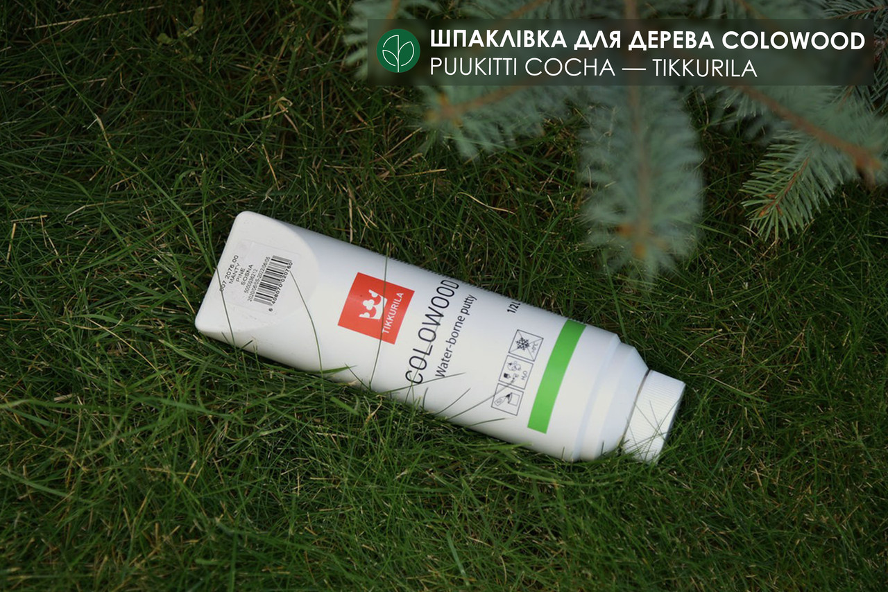 Шпаклівка для дерева Colowood Puukitti Сосна — Tikkurila (банка 0,5 л), фото 1