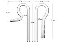 Стеклянные трубки AQUA-TECH Lily Pipe Jet для наружного фильтра (Inflow+Outflow), 13 мм Код/Артикул 7 G-LPJ-13