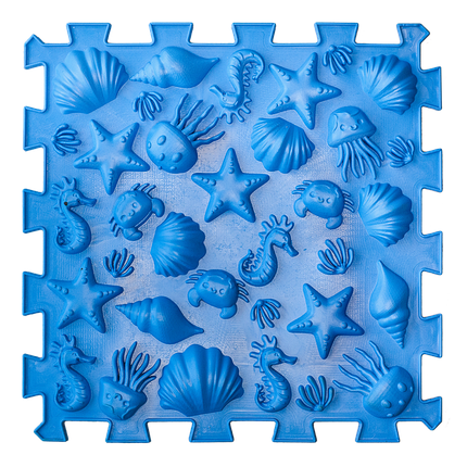 Килимок масажний Пазли Мікс Морські, фото 1