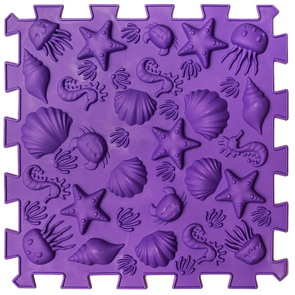 Килимок масажний Пазли Мікс Морські, фото 2