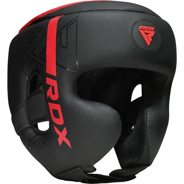 Боксерський шолом RDX F6 KARA Matte Red XL, фото 1