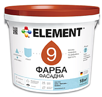 Краска фасадная для стен ELEMENT 9 (под тонировку В3)