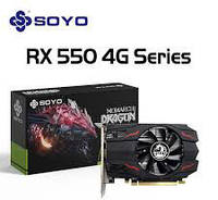 Видеокарта SOYO AMD RX 550 4Gb