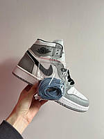 Nike Air Jordan 1 Retro Grey White B82NJ01