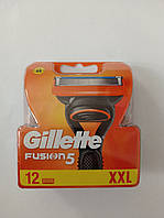 Сменные кассеты для бритья Gillette Fusion5 (12шт.)