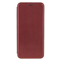 SM Чехол-книжка кожа для Samsung Galaxy A52 4G / A52 5G Цвет Black