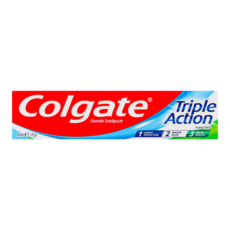 Зубна паста Colgate Потрійна дія 50 мл, Colgate, Арт.52729