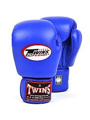 Рукавиці тренувальні Twins Special Muay Thai Boxing Gloves Blue