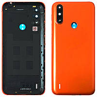 Задня кришка Motorola Moto E7 Power, E7i Power XT2097 (червона Оригінал зі склом камери)