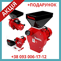 Зернодробилка Makita EFS 4200 млинок для зерна и початков кукурузы Макита 4.2 кВт 280 кгч