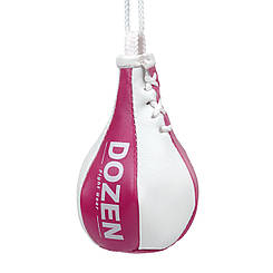 Брелок міні-груша Dozen Light Mini Speed Bag Pink/White
