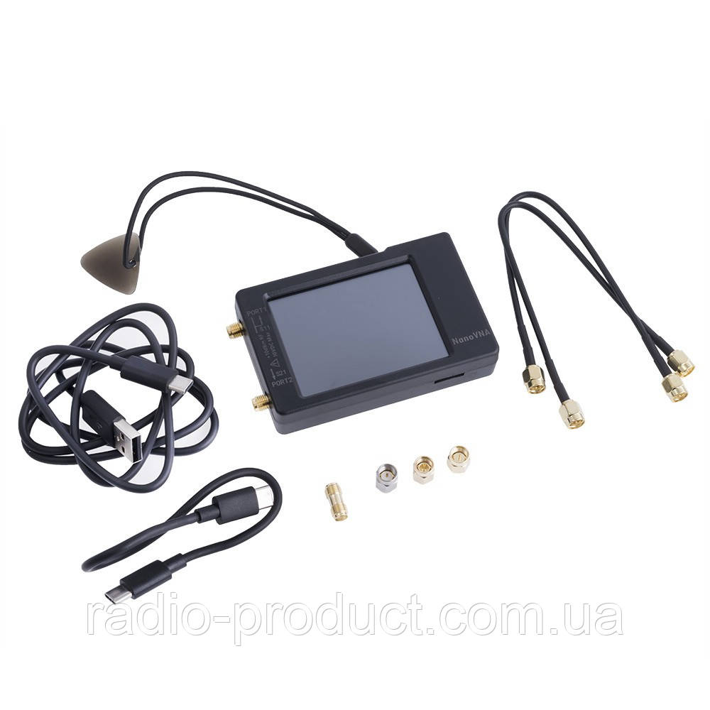 Векторний аналізатор мережі NanoVNA-H, 2,8 дюйми, 50 кГц-1,5 ГГц, MF HF VHF UHF