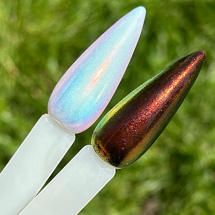 Рідка перлова втирка Liquid Magic Mirror Powder No35, фото 2