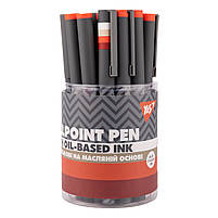 Ручка кулькова Contemporary 0.7 мм синя YES (412178), фото 3