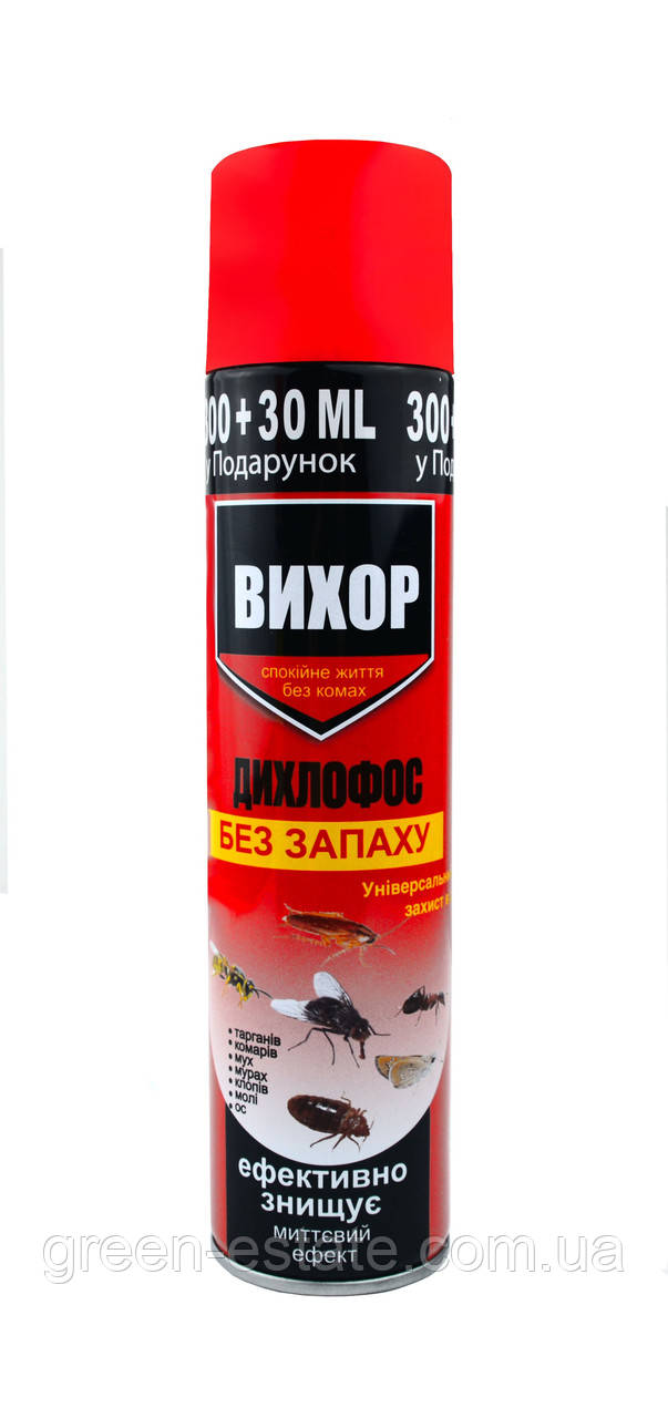 Дихлофос Вихор без запаху 330 мл.