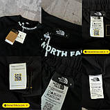 Чоловічий літній костюм футболка та шорти The North Face M1904 чорний, фото 5