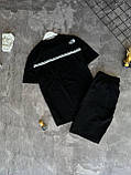 Чоловічий літній костюм футболка та шорти The North Face M1904 чорний, фото 8