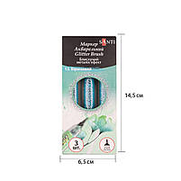 Маркер акварельний Glitter Brush пензель 12. бірюзовий Santi (390761), фото 2