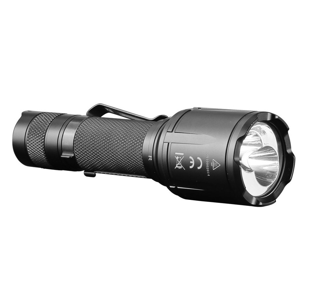 Ручний тактичний ліхтарик Fenix TK25 Red (біле та червоне світло) Чорний, фото 1