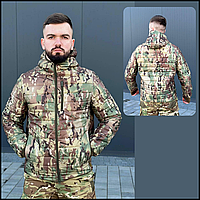 Мужская военная демисезонная куртка Agresor тактическая мультикам зсу на войну, куртки тактические