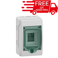 Модульний міні щит Schneider Electric Mureva 1х4 модуля без клемного блоку