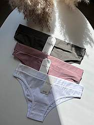 Жіночі бавовняні трусики сліпи набір 3шт