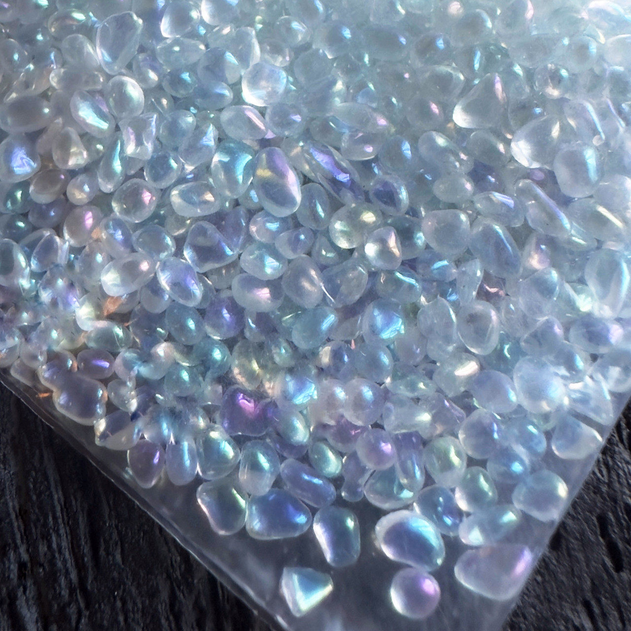 Камінці «Хвіст русалки» хамелеон для Resin Art, невеликий фракції, уп. 50 г