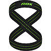 Силові ремені PRDX Gym Lifting 8 Figure Straps Army Green L, фото 4