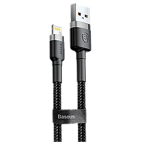 Зарядный провод для Айфона Lightning Baseus Cafule Cable 2.4A (1m)