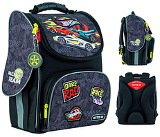 Ранець каркасний "Kite" Education Hot Wheels 1від.,3карм.,13х35см №HW24-501S(8)