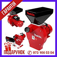 Млинок для зерна и початков кукурузы зернодробилка Makita EFS 4200 4.2 кВт 280 кгч