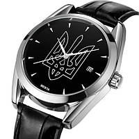 Годинник чоловічий Besta Tryzub Leather Techno