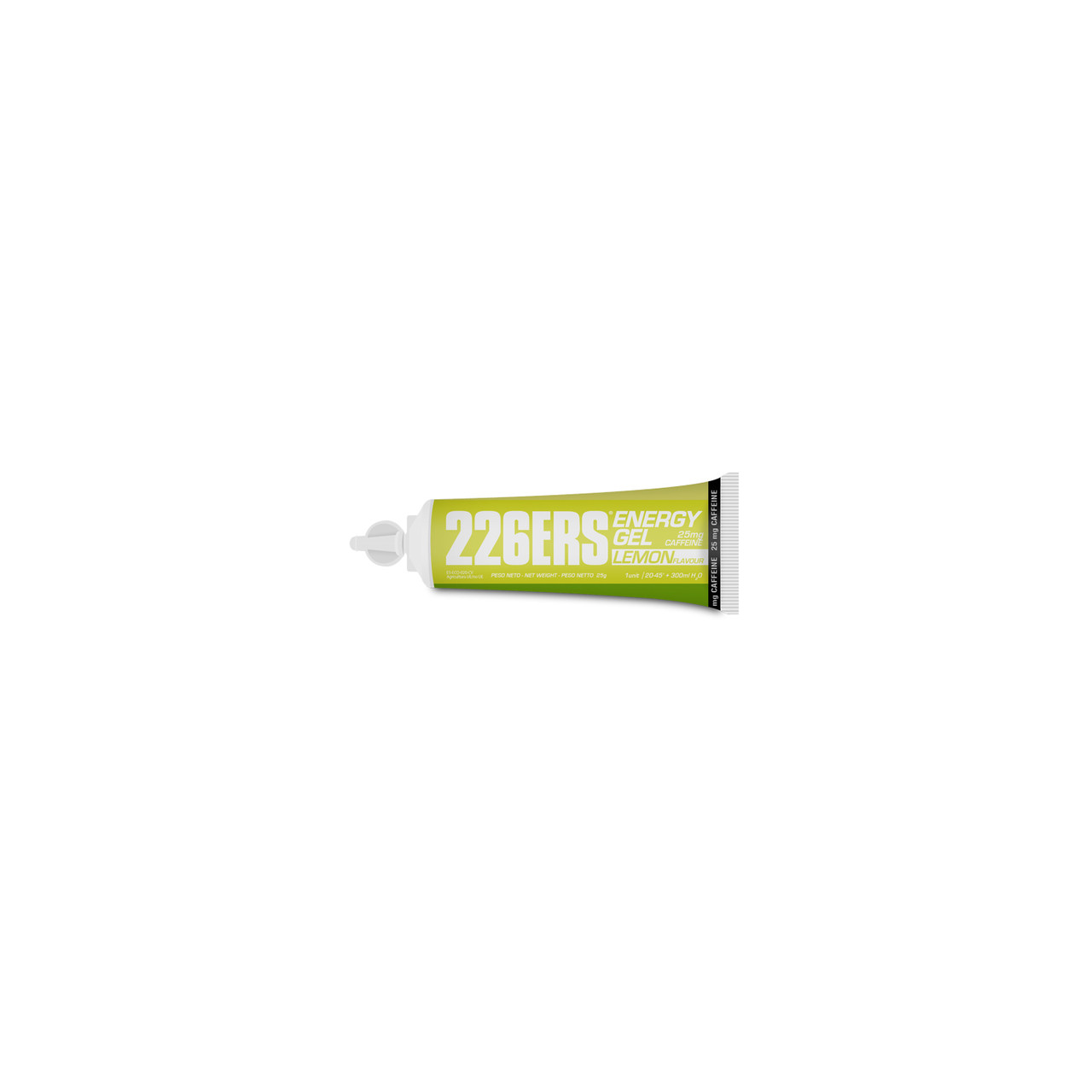 Енергетичний гель 226ERS BIO ENERGY GEL [25 mg caffeine] лимон, тюбик 25 г, фото 1