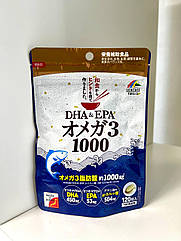 Комплекс омега-3 кислот UNIMAT RIKEN DHA&EPA Omega 3 1000