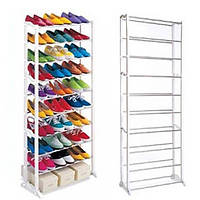 Подставка для обуви 10 полок на 30 пар Amazing Shoe Rack Techo