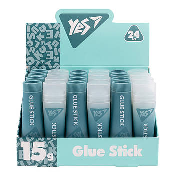 Клей-олівець Fusion трикутний 15г YES (320294)