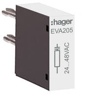 Супрессор RC 24VAC для EV018-38; EVN032-45 Hager