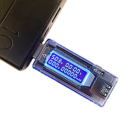 Измеритель напряжения тока емкости USB тестер