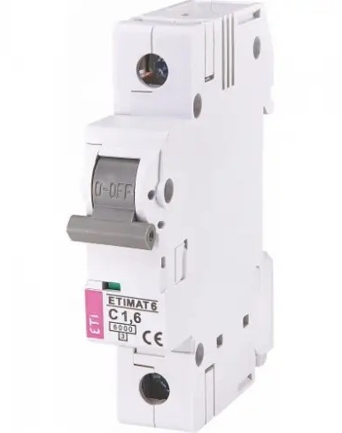 Вимикач ETIMAT S4 1p C (4,5 kA), фото 1