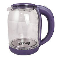 Электрочайник Rainberg RB-2218 Dark Purple 3200 Вт 2 л Фиолетовый Techo