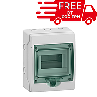 Модульний міні щит Schneider Electric Mureva 1х6 модуля без клемного блоку