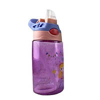 Детская бутылка для кормления Baby bottle LB-400 400 мл Фиолетовая Techo