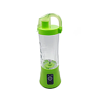 Блендер Smart Juice Cup Fruits USB Зеленый 2 ножа с ручкой Techo