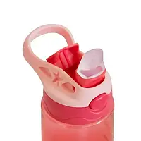 Детская бутылка для кормления Baby bottle LB-400 400 мл Розовая Techo