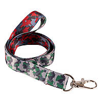 Стрічка для бейджа із карабіном Military YES (940330)