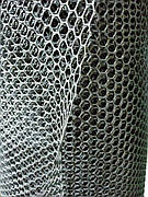 Сітка пластикова 6*8 1 м*30 м чорна Сота