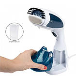 Ручний відпарювач портативний для прасування одягу (парова щітка) 1100 Вт Clatronic Парогенератор, фото 3