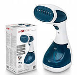 Ручний відпарювач портативний для прасування одягу (парова щітка) 1100 Вт Clatronic Парогенератор, фото 2