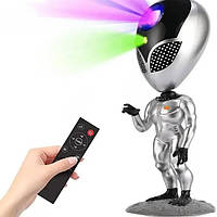 Ночник-проектор звездного неба с функцией повторения голоса Alien с колонкой и пультом Lonvis Alien Techo
